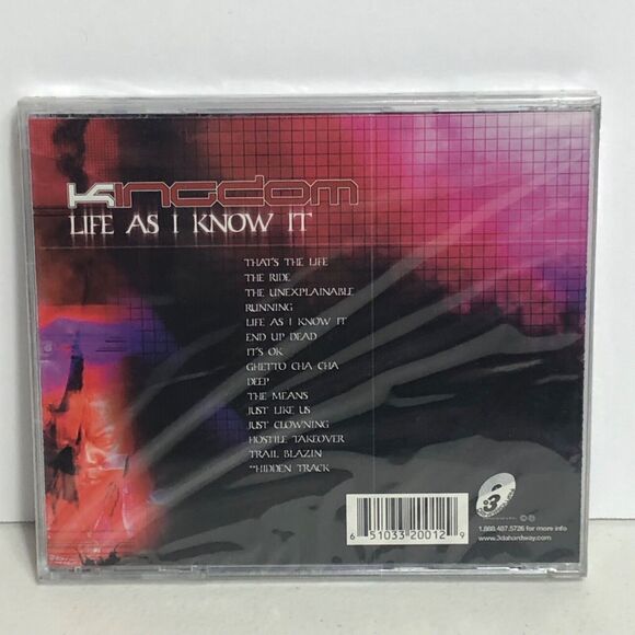 Kingdom Life As I Know It CD New Sealed Fast Shipping - Picture 2 of 9